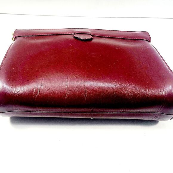 Louis Quatorze Leather Clutch Bag - Picture 4 of 8